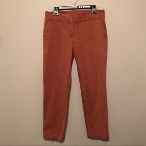 Talbots “The Daily Ankle” Pants in Salmon